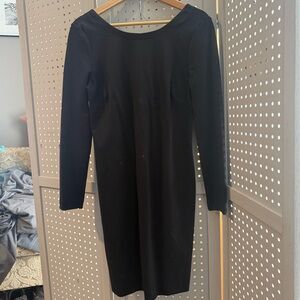 Banana Republic Classic Black Long Sleeve Dress
